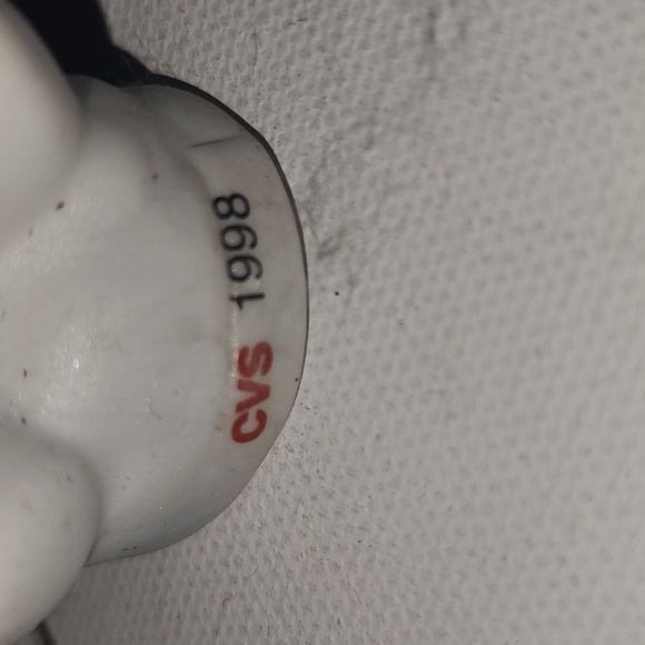 CVS Vintage snowman ornament 1998 ceramic - Picture 4 of 4